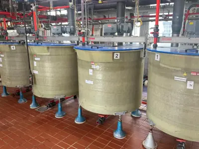 1999 Fiberdur-Vanck Mixing tank – kavel bij Dome Auctions, Neuss