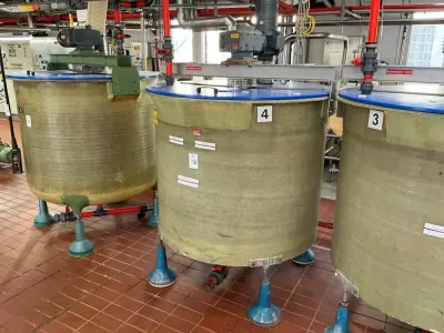 1999 Fiberdur-Vanck Mixing tank – kavel bij Dome Auctions, Neuss