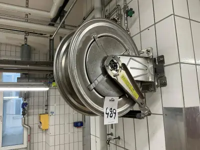 2008 Rettinger S/S water hose reel – kavel bij Dome Auctions, Neuss