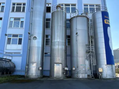 S/S isolated storage tank – kavel bij Dome Auctions, Neuss