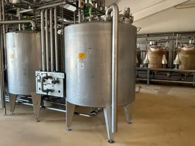 S/S storage tank – kavel bij Dome Auctions, Neuss