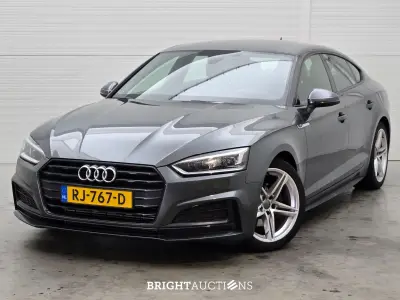 Audi A5 Sportback MHEV Sport S-Line Edition 2.0 TFSI 191pk 2018 (Origineel-NL), RJ-767-D – kavel bij Bright Auctions