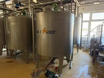 S/S storage tank – kavel bij Dome Auctions, Neuss