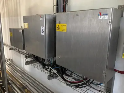 S/S control cabinet (3x) – kavel bij Dome Auctions, Neuss