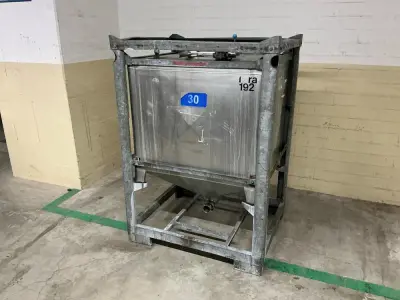 S/S storage tank 1.000L (4x) – kavel bij Dome Auctions, Neuss