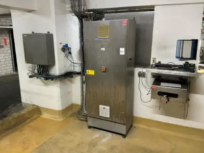 S/S Electrical control cabinet (2x) – kavel bij Dome Auctions, Neuss