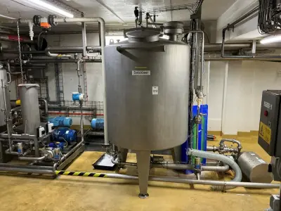 S/S storage tank 2.000L – kavel bij Dome Auctions, Neuss