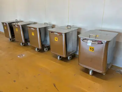 S/S bucket (5x) – kavel bij Dome Auctions, Neuss