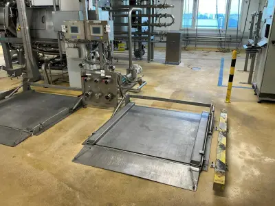 Floor weighing scale – kavel bij Dome Auctions, Neuss