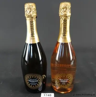2 ongeopende flessen Prosecco – kavel bij ProVeiling, Wageningen