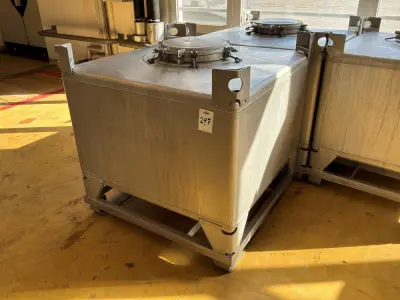 S/S storage tank – kavel bij Dome Auctions, Neuss
