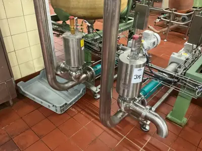 Kieselmann Pneumatic valve (2x) – kavel bij Dome Auctions, Neuss