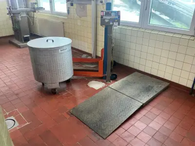 Rhewa Floor weighing scale – kavel bij Dome Auctions, Neuss