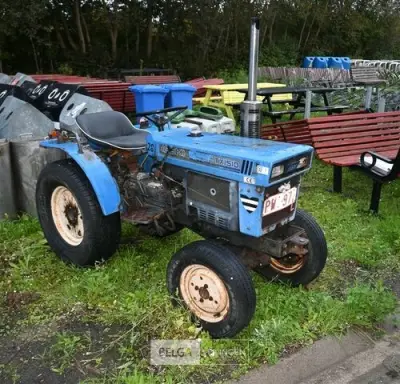 Tractor ISEKI – kavel bij Belga Veilingen