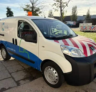 PEUGEOT BIPPER lichte vrachtwagen – kavel bij Belga Veilingen
