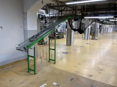 2003 Langhammer belt conveyor – kavel bij Dome Auctions, Neuss
