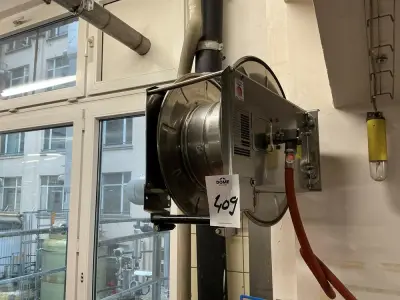 2016 HSI S/S water hose reel – kavel bij Dome Auctions, Neuss
