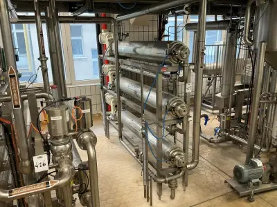 2014 Alfa Laval Contherm Core 6X9 Core scraped surface heat exchanger (3x) – kavel bij Dome Auctions, Neuss