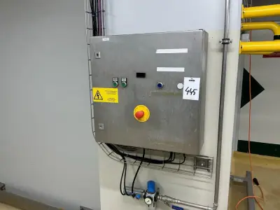 S/S Electrical control cabinet – kavel bij Dome Auctions, Neuss