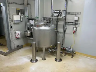 S/S storage tank – kavel bij Dome Auctions, Neuss