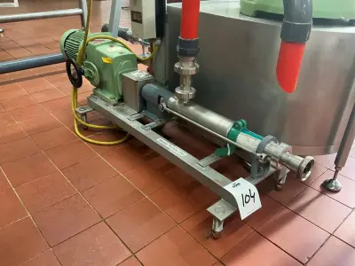 Netzsch Progressive cavity pump – kavel bij Dome Auctions, Neuss