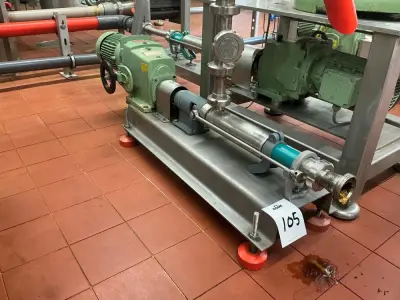 Netzsch Progressive cavity pump – kavel bij Dome Auctions, Neuss