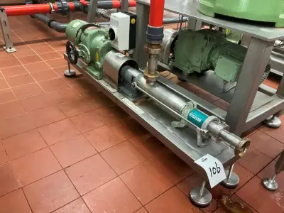 Netzsch NL 20A Progressive cavity pump – kavel bij Dome Auctions, Neuss