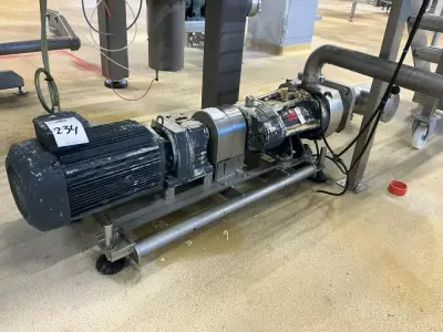 2011 Bornemann SLH125-38 Twin-screw process pump – kavel bij Dome Auctions, Neuss