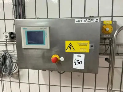 S/S Electrical control cabinet – kavel bij Dome Auctions, Neuss