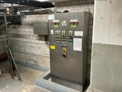 S/S Electrical control cabinet – kavel bij Dome Auctions, Neuss