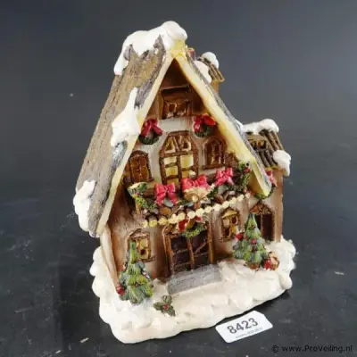 Winter/Kersthuisje – kavel bij ProVeiling