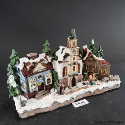 Winter/Kersthuisje – kavel bij ProVeiling