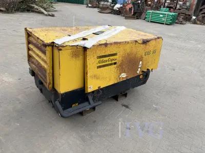 mobiler Kompressor ATLAS COPCO XAS 66 – kavel bij IVG, Bissendorf