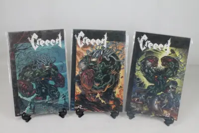 Driedelige stripreeks: The Creech – kavel bij De Kringwinkel, Brecht