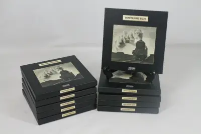 Set van 10 Minitrains schaal 1/220 met boekjes Ediotons Atlas – kavel bij De Kringwinkel, Brecht