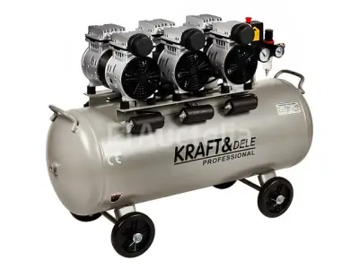 Olievrije compressor 100L 3x1500W – kavel bij Auctelia, Aye