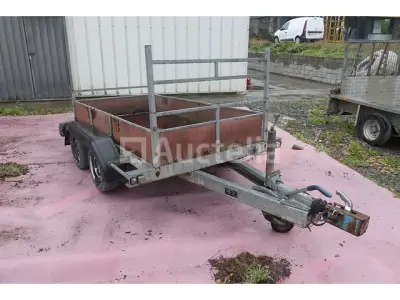 FTG RE2002 Dubbelassige Aanhangwagen (2011-VIN:YAERC2EF2BA000111) – kavel bij Auctelia, Tintigny
