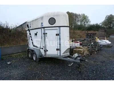 Wesco P2020 Dubbelassige Veetrailer (1994-VIN:XLWE12062) – kavel bij Auctelia, Tintigny