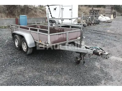Saris SA2000A dubbelassige aanhangwagen (2007-VIN:XLG0F3020A0429726) – kavel bij Auctelia, Tintigny