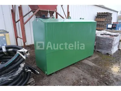Dieseltank 2250 liter Distritank Europe Dubbelwandige – kavel bij Auctelia, Tintigny