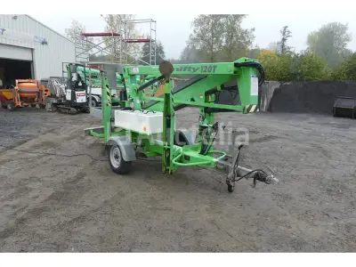 Niftylift Nifty 120 T Elektrische Boom Lift Trailer (2013-serie:SLN120TACDM025308) – kavel bij Auctelia, Tintigny
