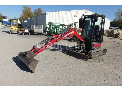 Yanmar VIO23-6 Mini Rupsgraafmachine (2023-1,157 Uur-serie:YMRVIO23LNYJ62080) – kavel bij Auctelia, Tintigny