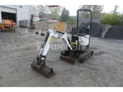Bobcat E10Z Mini Rupsgraafmachine (2021-942 Uur-serie:B4PD15432) – kavel bij Auctelia, Tintigny