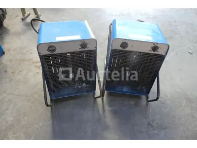 2 Powertherm E15T ventilatorkachels – kavel bij Auctelia, Tintigny