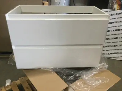 Onderkast, 80 cm, wit – kavel bij Onlineveilingmeester, Zutphen
