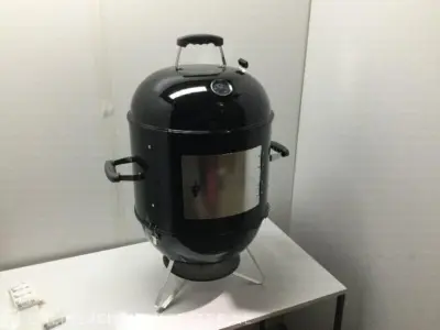 Smoker houtskool barbecue Femor, zwart – kavel bij Onlineveilingmeester, Zutphen