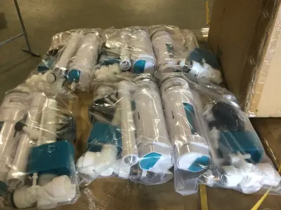 5x Dozen Installatie materiaal spoelbak voor toilet – kavel bij Onlineveilingmeester, Zutphen
