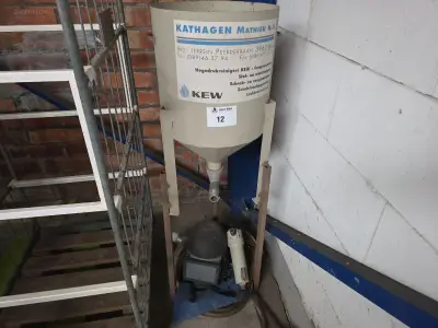 Zandstraal machine KEW – kavel bij Auctim, Mortsel