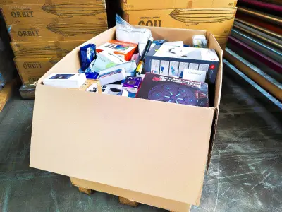 Pallet Pakketten 117 kg – kavel bij Auctim