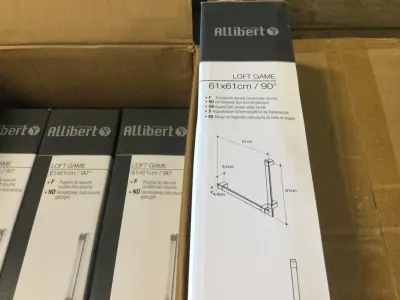 Ca. 16x Badkamer/douche steunen, Loft Game – kavel bij Onlineveilingmeester, Zutphen